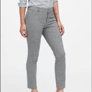 Banana Republic gray Sloan pants